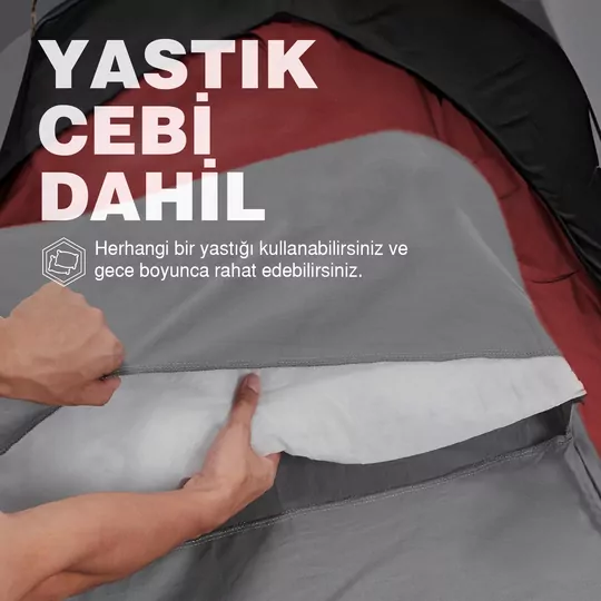 Haegs Seyahat Uyku Nevresimi, %100 Pamuk, Hafif Kompakt Taşınabilir Seyahat tipi Nevresim Takımı, Otel için Temiz Çarşaf, Kamp Uyku Tulumu Astarı, Kamp Çadır Çarşafı 220 x 105cm Yeşil