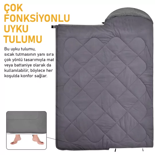 Haegs Uyku Tulumu, Polar, Battaniye, Kamp Uyku Tulumu, Outdoor Dış Mekan, 3 - 4 Mevsim, Yazlık Uyku Tulumu - Kış Uyku Tulumu, Ultra Hafif, Sıcak ve Kompakt - Polar -Kırmızı