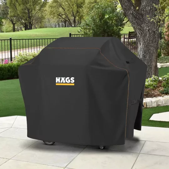 Haegs BBQ Mangal Örtüsü, Gazlı, Kömürlü Grill Koruma Brandası, Su geçirmez, Outdoor Dış Mekan Barbekü Mangal Kılıfı - 147-61-122 cm