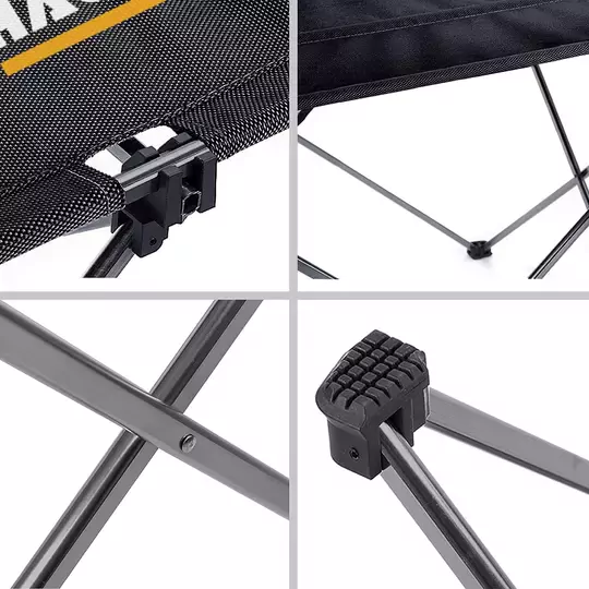 HAEGS Ultralight Katlanır Kamp Masası, Piknik, BBQ, Balıkçılık, Avcılık, Plaj, Hiking için Taşınabilir Kompakt Roll Up Outdoor Kamp Masası  Small - Yeşil