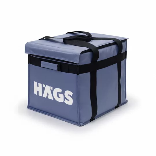 HAEGS Termal Kamp Çantası, Termal Termos Çanta, Kamp, Plaj, Piknik Çantası, Isı Yalıtımlı Kamp Piknik Yemek Taşıma Çantası, Soğutucu Buzluk Geniş Büyük Hacimli 38 Lt- Gri