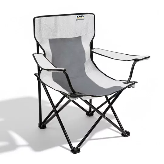 Haegs Katlanır Kamp Sandalyesi, Çocuk Kamp Sandalyesi, Hafif Taşınabilir Plaj, Kamp, Piknik için Katlanır Sandalye, Küçük Boy - Gri - Gri