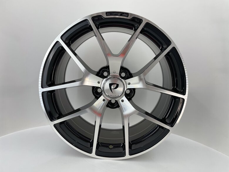 BK 933  8,5X18 5X112 ET45 66,56 BLACK MACHINED