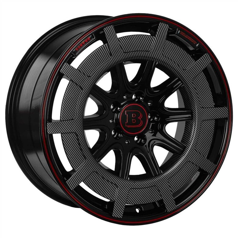 RC 3500 9,5X19 5X112 ET48 66,6 BLACK/RED