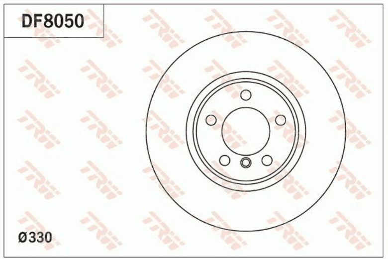 TRW  | Disk On 11-3-Seri (F30-F31-F80) Kaplamalı | 1 Adet