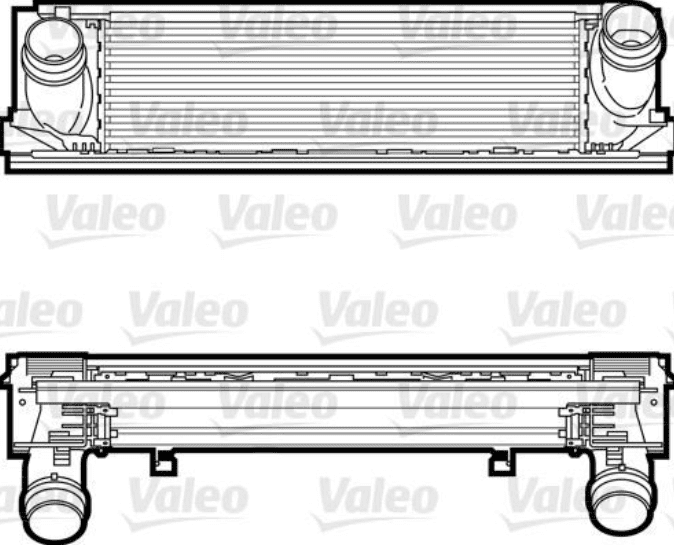 VALEO | Turbo Radyatörü (Intercooler) 12-1-Seri (F20-F21) 3-Seri (F30-F31-F80)