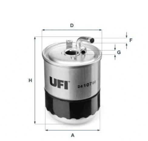 UFI  | Mazot Filtresi