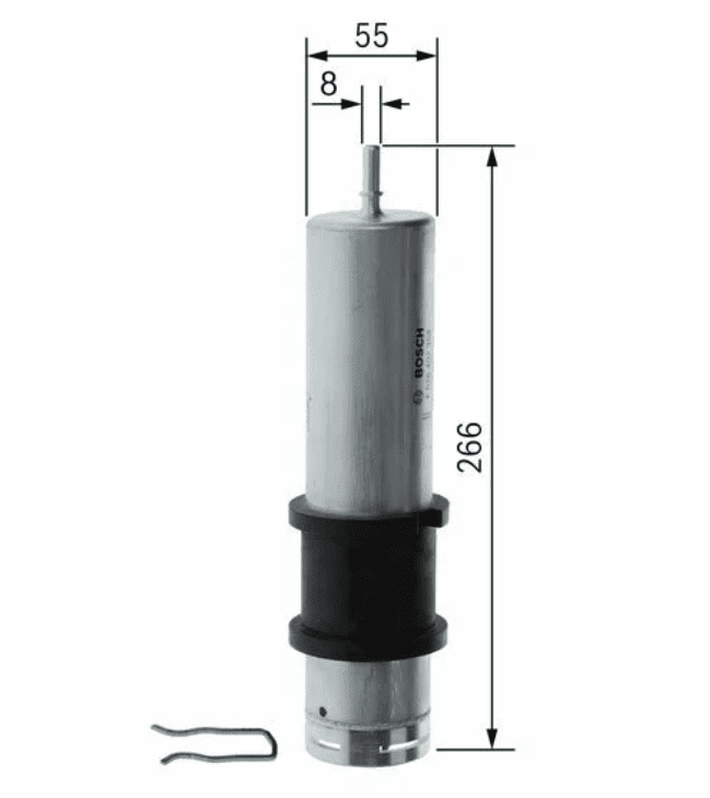 BOSCH | Mazot Filtresi 18-3-Seri (G20) 5-Seri (G30) X3-X4-X5-X7