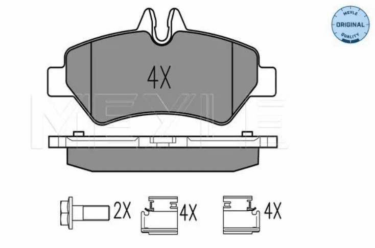 MEYLE | Fren Balatası Spr-906-Crafter Arka