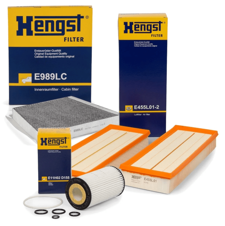 HENGST | Mercedes W211 Kasa E500 Periyodik Bakım Filtre Seti