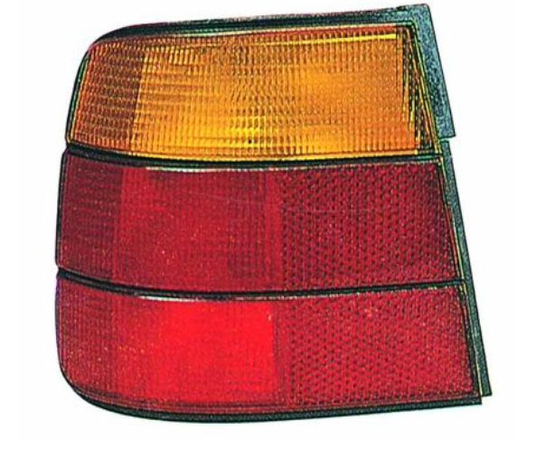 BMW 5 Serisi E34 Sol Dış Stop Lambası – Sarı Sinyalli (1987–1995) – Orijinal Tip Yedek Parça