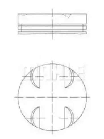 Bmw 3 Serisi E46 323i M52 B25 Piston Takımı Mahle