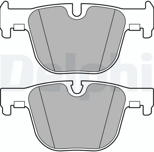 DELPHI  | Fren Balata Arka 13-3-Seri (F30-F31-F80)