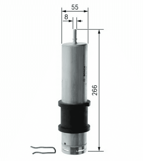 BOSCH | Mazot Filtresi 18-3-Seri (G20) 5-Seri (G30) X3-X4-X5-X7