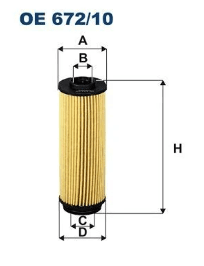 FILTRON  | Yağ Filtresi 16-1-Seri (F20-F21) 3-Seri (F30-F31-F34-F80) X3-X4-X5