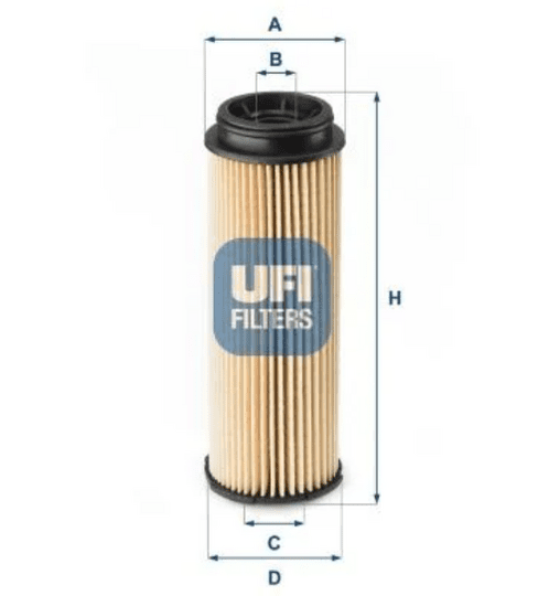 UFI  | Yağ Filtresi 16-1 Seri
