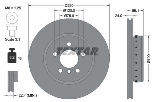 TRW | Disk On (Ad) 10-5-Seri (F10-F11) (Kutu Fıyat Tek) | 2 Adet