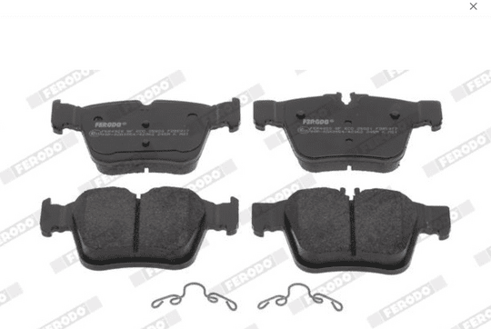FERODO MERCEDES Fren Balatası Arka X253 15-19 W205 15-18 S205 15-18 C253