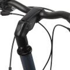 PORTBAGAJLI ŞEHİR BİSİKLETİ - GRİ / MAVİ - ORIGINAL 520 B'TWIN