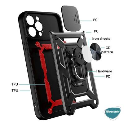 Microsonic Vivo V21 Kılıf Impact Resistant Lacivert