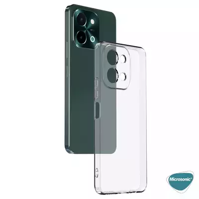 Microsonic Vivo Y28 4G Kılıf Transparent Soft Şeffaf