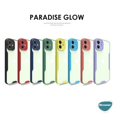 Microsonic Xiaomi Redmi Note 9 Pro Max Kılıf Paradise Glow Kırmızı