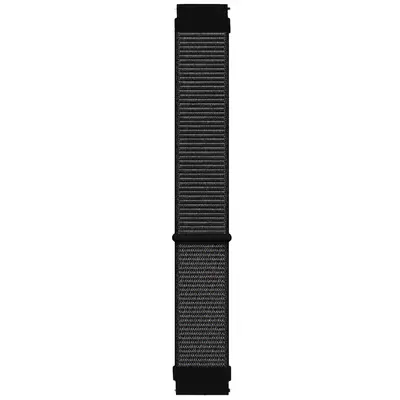 Microsonic Garmin Venu Hasırlı Kordon Woven Sport Loop Siyah