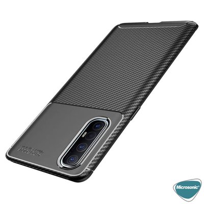 Microsonic Oppo Reno 3 Pro Kılıf Legion Series Siyah