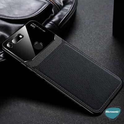 Microsonic Oppo Reno 5 Lite Kılıf Uniq Leather Siyah