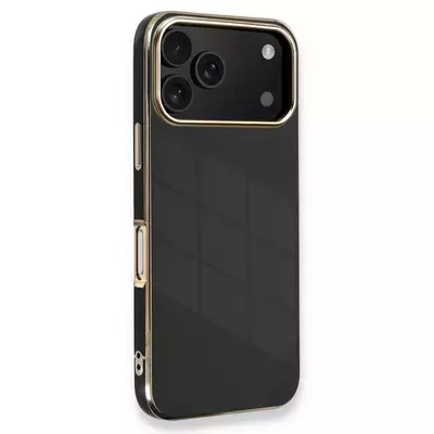 Microsonic Apple iPhone 17 Pro Max Kılıf Olive Plated Siyah