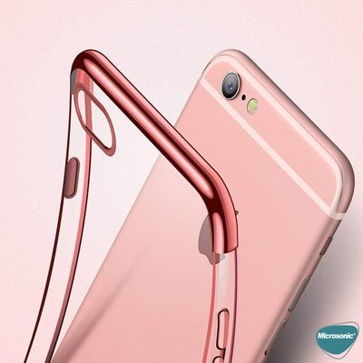 Microsonic Apple iPhone SE 2020 Kılıf Skyfall Transparent Clear Siyah