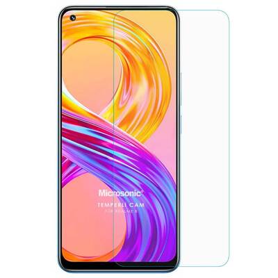 Microsonic Realme 8 Tempered Glass Cam Ekran Koruyucu