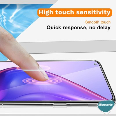 Microsonic Realme 8 Tempered Glass Cam Ekran Koruyucu