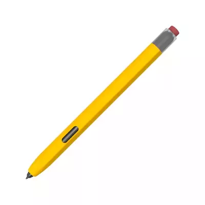 Microsonic Samsung Galaxy Tab S Pen Kılıf Retro Style Mat Silikon Sarı