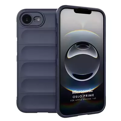 Microsonic Apple iPhone 16e Kılıf Oslo Prime Lacivert