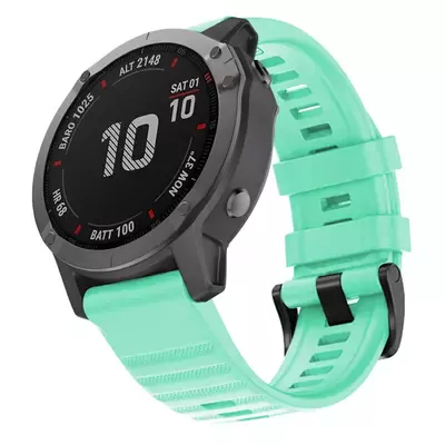 Microsonic Garmin Fenix 3 HR Kordon Quick Fit Strap Band Mint