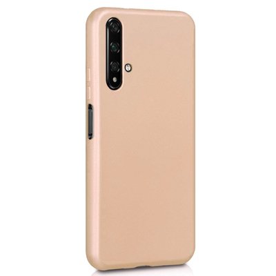 Microsonic Huawei Honor 20 Kılıf Matte Silicone Gold