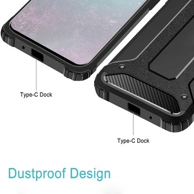 CaseUp Oppo F9 / F9 Pro Kılıf Tank Siyah