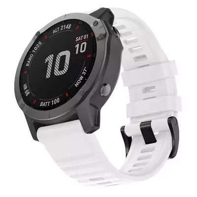 Microsonic Garmin Fenix 3 Kordon Quick Fit Strap Band Beyaz