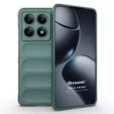 Microsonic Xiaomi Mi 14T Kılıf Oslo Prime Yeşil