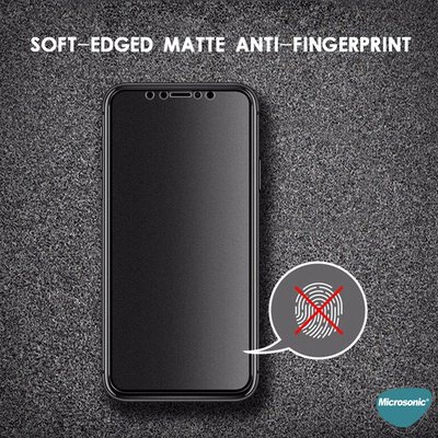 Microsonic Oppo A31 Matte Flexible Ekran Koruyucu Siyah