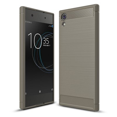 Microsonic Sony Xperia XA1 Kılıf Room Silikon Gri