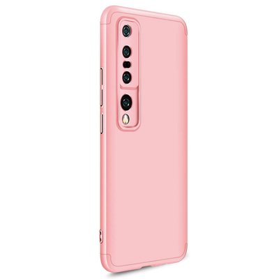 Microsonic Xiaomi Mi 10 Kılıf Double Dip 360 Protective AYS Rose Gold