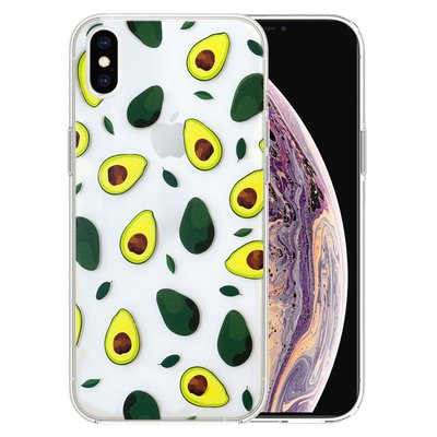 Microsonic iPhone XS Max Desenli Kılıf Avakado