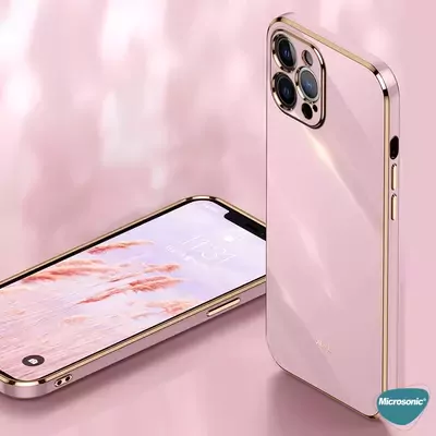 Microsonic TECNO Pova Kılıf Olive Plated Pembe