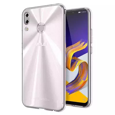 Microsonic Asus Zenfone 5 (6.2'') ZE620KL Kılıf Transparent Soft Beyaz