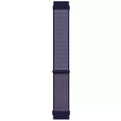 Microsonic Huawei Watch GT4 46mm Hasırlı Kordon Woven Sport Loop Mor