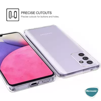 Microsonic Samsung Galaxy M52 Kılıf Komple Gövde Koruyucu Şeffaf