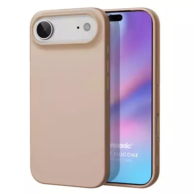 Microsonic Matte Silicone Apple iPhone 17 Air Kılıf Gold
