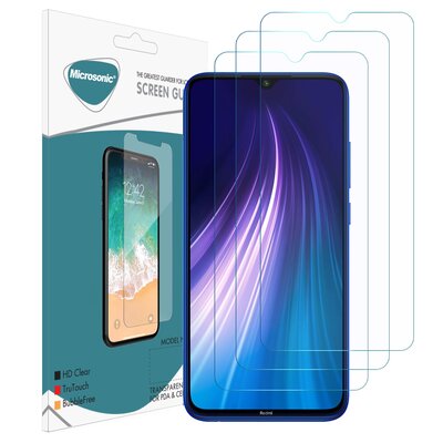 Microsonic Xiaomi Redmi Note 8 Nano Ekran Koruyucu (3'lü Paket)